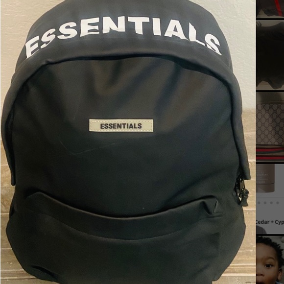 Essentials Other - Essentials (FOG) Backpack. New with tag.